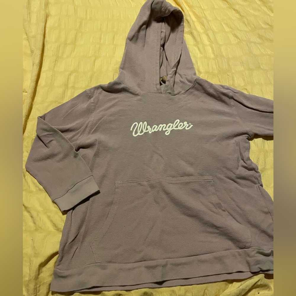 Wrangler lightweight hoodie pullover Girl's size‎ 12/14 XL